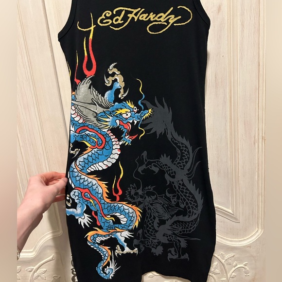 Ed Hardy Bodycon Dress - Picture 2 of 4